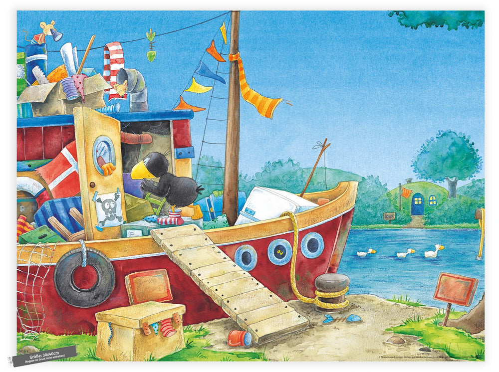 Der kleine Rabe Socke – Auf dem Schiff