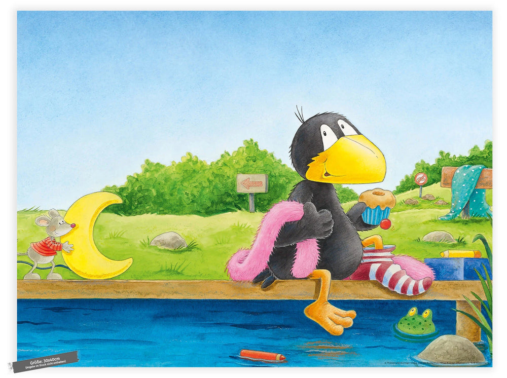 Der kleine Rabe Socke – Baden