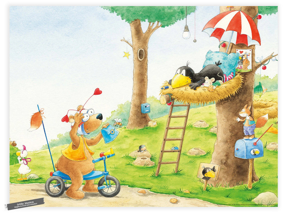 Der kleine Rabe Socke – Eddi-Bär schaut vorbei