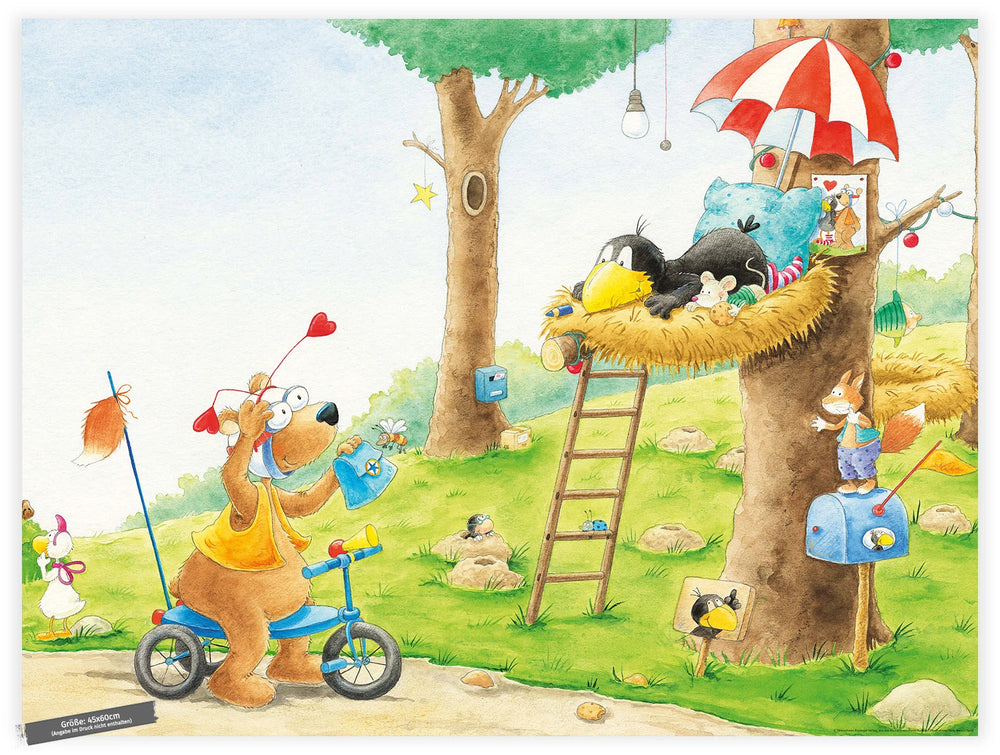 Der kleine Rabe Socke – Eddi-Bär schaut vorbei