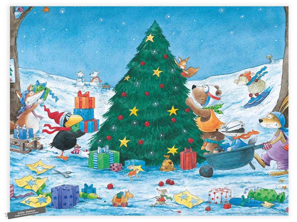 Der kleine Rabe Socke – Weihnachtsbaum schmücken