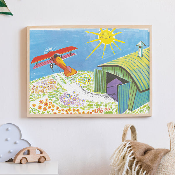 Der kleine Doppeldecker – Im Himmelblau