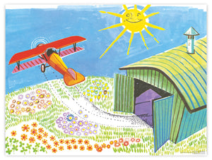 Der kleine Doppeldecker – Im Himmelblau