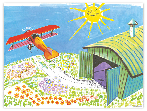 Der kleine Doppeldecker – Im Himmelblau