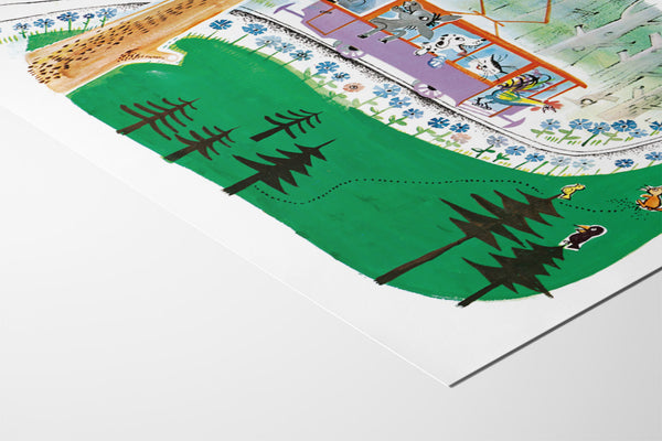 Die ganz besonders nette Straßenbahn – Fahrt durch den Wald