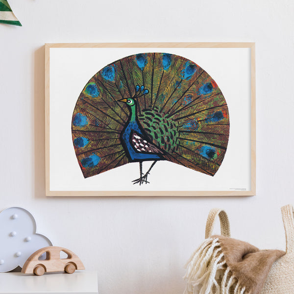 Eulenglück – Der stolze Pfau