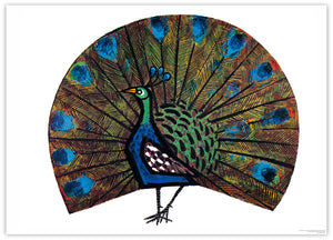 Eulenglück – Der stolze Pfau