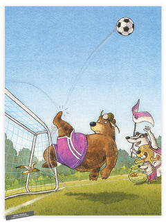 Anpfiff für Dr. Brumm – Fallrückzieher