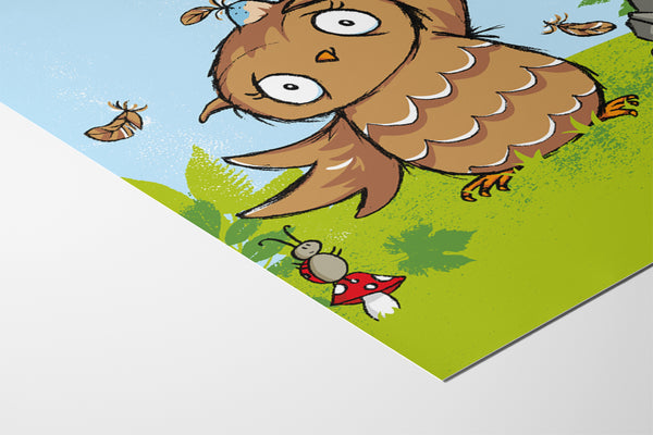 Die Eule mit der Beule
