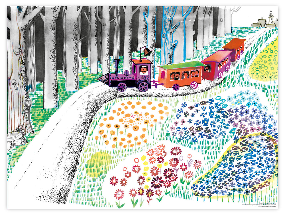 Henriette Bimmelbahn – Bei den Wiesen hinterm Wald