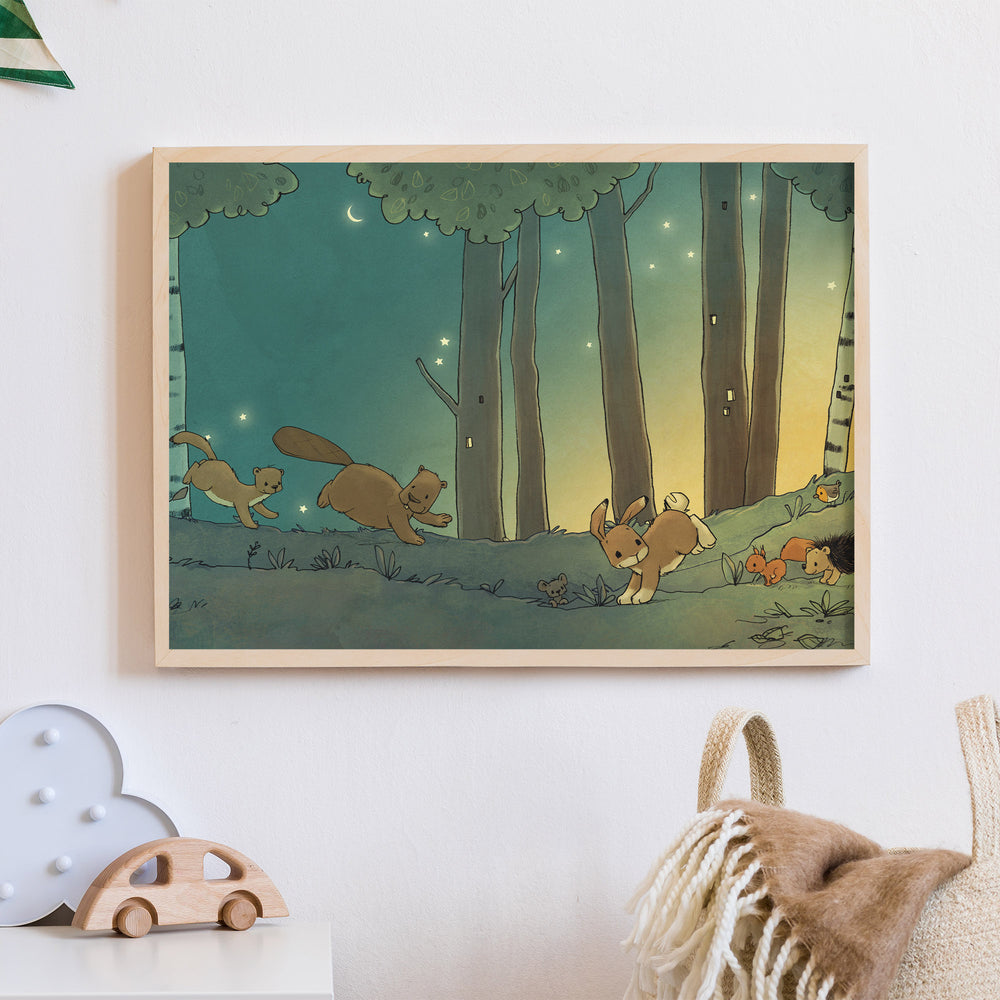 Wir zwei – Im nächtlichen Wald