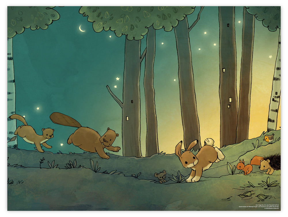 Wir zwei – Im nächtlichen Wald