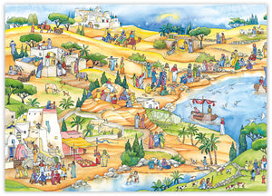 Mein großes Bibel-Wimmelbuch: Jesu Leben