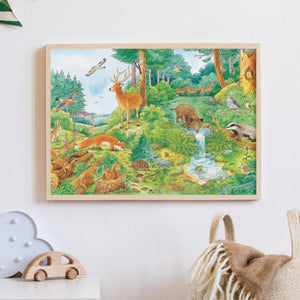 Mein großes Buch der Tiere – Im Wald