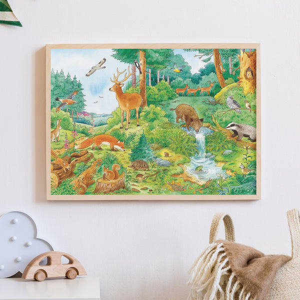 Mein großes Buch der Tiere – Im Wald