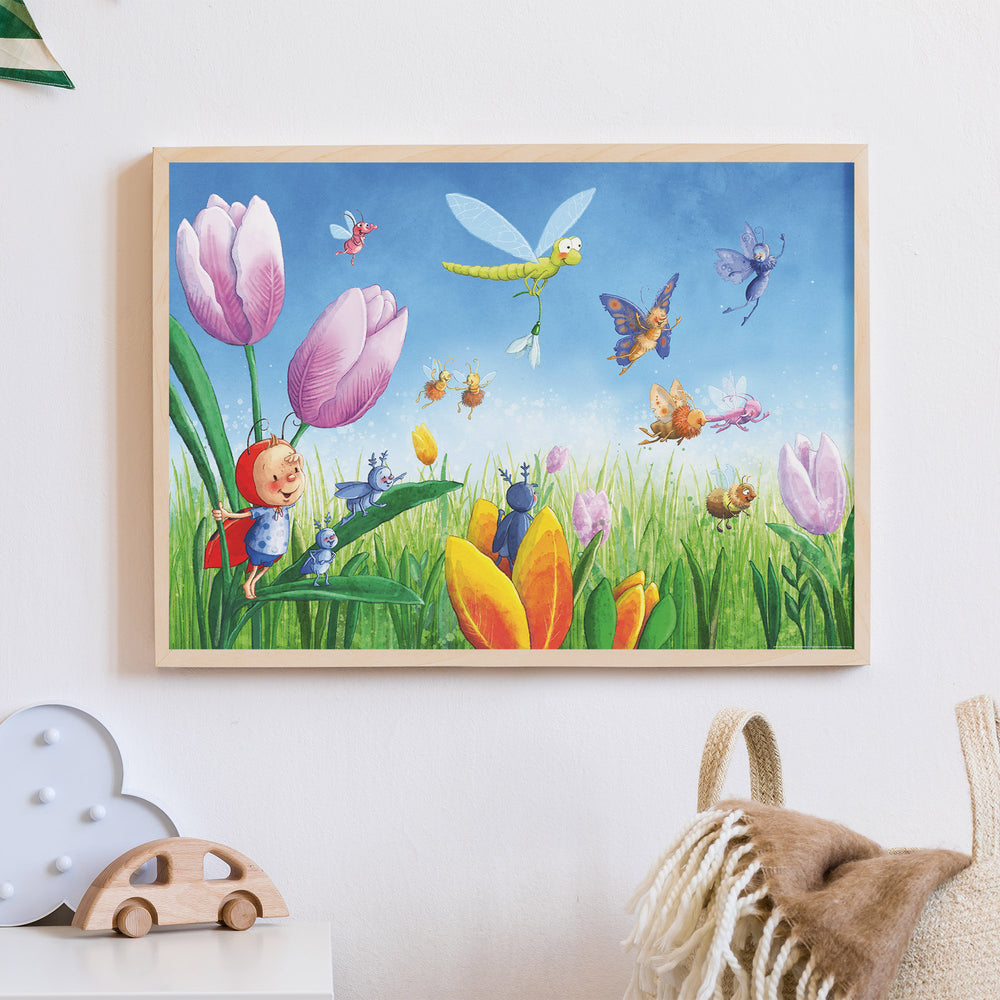 Wimmelposter: Kribbelkrabbel! Fliegen!