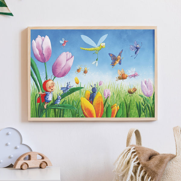 Wimmelposter: Kribbelkrabbel! Fliegen!