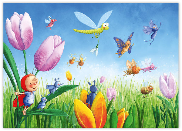 Wimmelposter: Kribbelkrabbel! Fliegen!