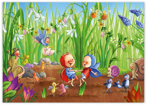 Wimmelposter: Kribbelkrabbel! Das Wiesenfest