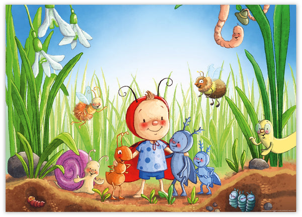 Wimmelposter: Kribbelkrabbel! Gemeinsam