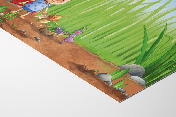 Wimmelposter: Kribbelkrabbel! In der Wiese