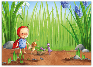 Wimmelposter: Kribbelkrabbel! In der Wiese