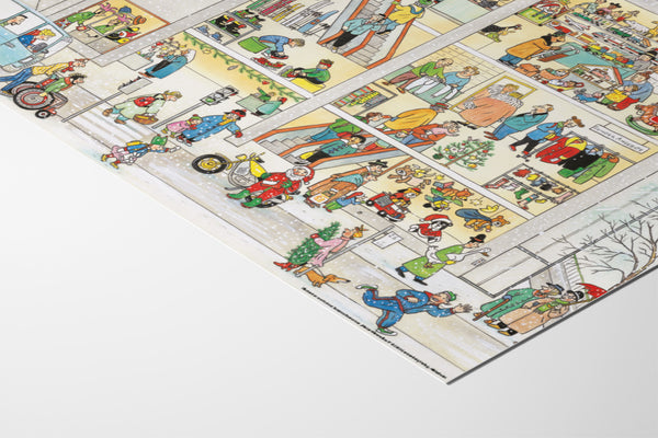 Wimmelposter: Wimmlingen – Winter