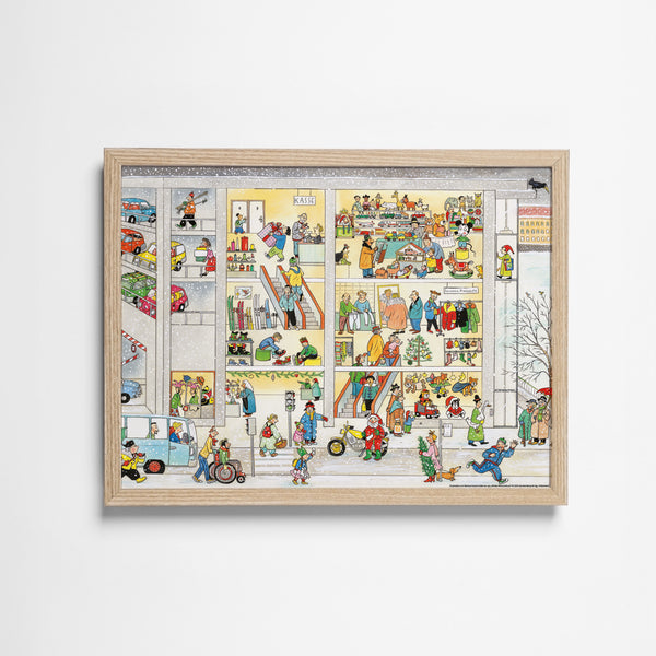 Wimmelposter: Wimmlingen – Winter