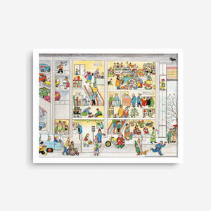 Wimmelposter: Wimmlingen – Winter