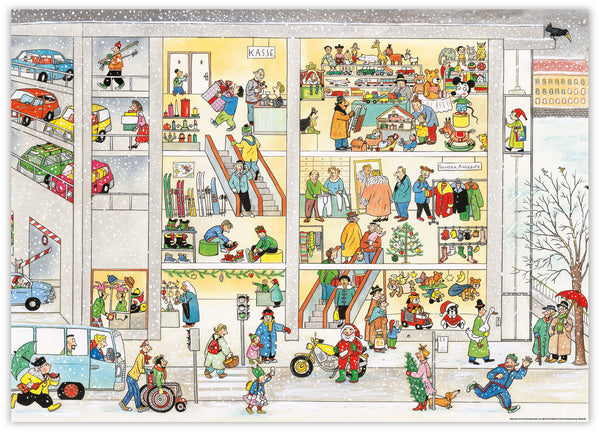 Wimmelposter: Wimmlingen – Winter