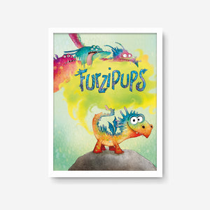 Furzipups Poster - Ich bin Furzipups! – weiss