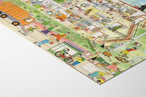 Wimmelposter: Wimmlingen – Frühling