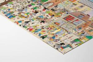 Wimmelposter: Wimmlingen – Herbst