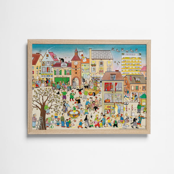 Wimmelposter: Wimmlingen – Herbst