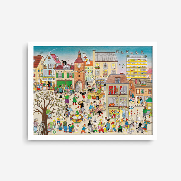 Wimmelposter: Wimmlingen – Herbst