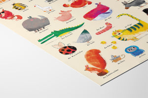 Wimmelposter: Meine ersten Tiere