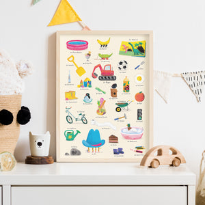 Wimmelposter: Meine ersten Sachen