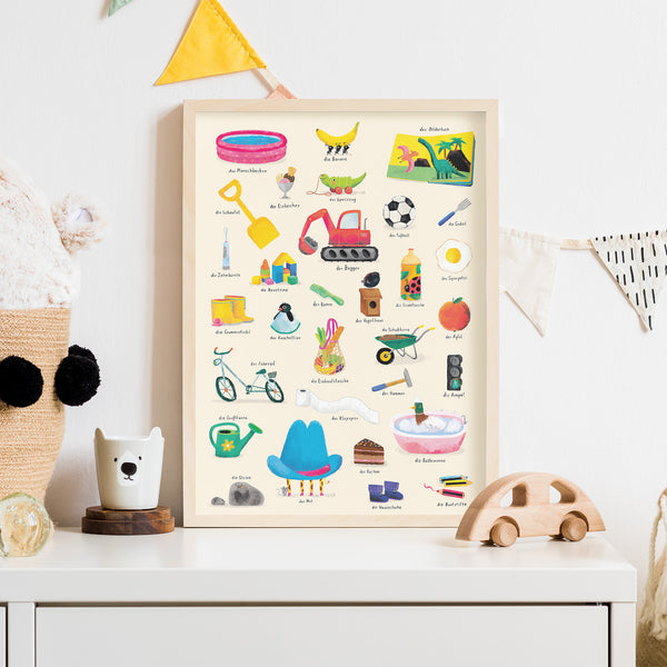 Wimmelposter: Meine ersten Sachen