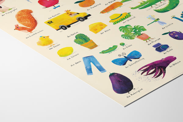 Wimmelposter: Meine ersten Farben