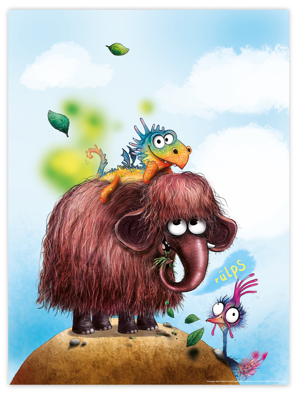 Furzipups Poster - Freunde – schatten