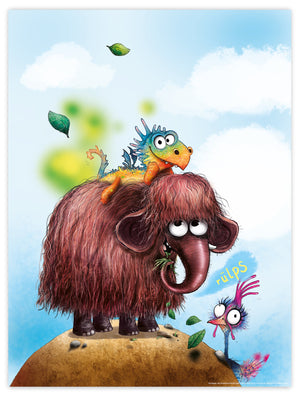 Furzipups Poster - Freunde – schatten