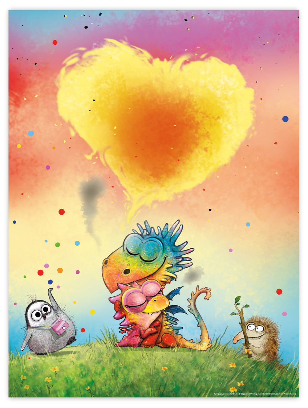 Furzipups Poster - Echte Liebe – schatten